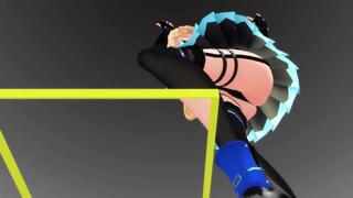 Hentai MMD - [MMD]DEEP BLUE TOWN ~紳士框~ (Hazy)