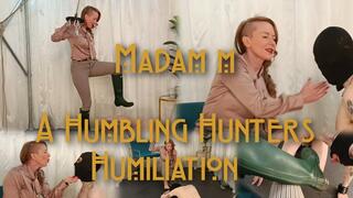 A Humbling Hunters Humiliation, spitting on, stomping, stamping and verbally humiliating the boot licker