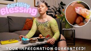 Fertility Blessing: Your Impregnation Guaranteed! - Jaq Quicksilver - Trans Dominant Fills Your Boywomb with Magic Strapon to Get You Pregnant - dom, breeding, easter, creampie, POV - 1080p mp4