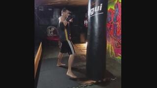 Training alone inside an underworld environment