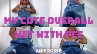 MY CUTE OVERALL WET WITH PEE