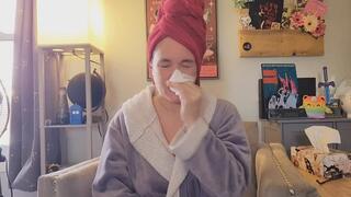 Allergy Attack after my Shower