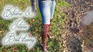 Extreme Intense Boot slavery