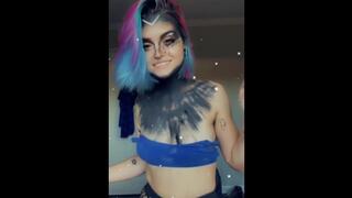 Dancing & Bong Rips in Halloween Cosplay