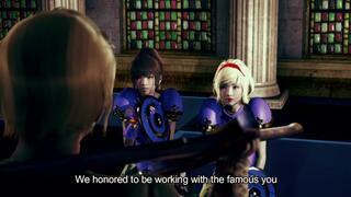 Female knight lose to monster ork - episode.15