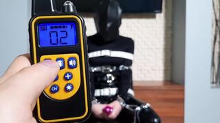 Teenage Slut Tortured With Shocking Collars on Her Wrist