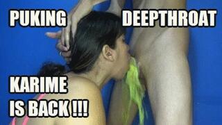 DEEP THROAT FUCKING PUKE 250419DA3 KARIME DEEPTHROAT PUKING SHE IS BACK AFTER LONG TIME + FREE SURPRISE SHOW (LOWDEF SD MP4 VERSION)