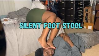 Silent foot stool