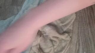 Peeing through body stockings