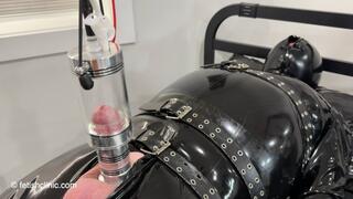 Donato Game 14 - Teased in Rubber and Milked to Orgasm