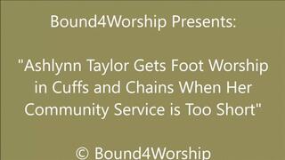 Ashlynn Taylor Performs Community Service - Short Version - SD