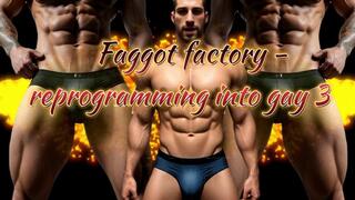 Faggot factory - reprogramming into gay 3, Bulge Addicted!