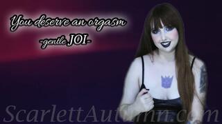You deserve an orgasm - gentle JOI - MP4 HD 1080p