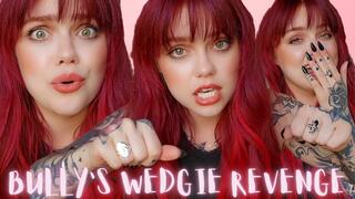 Bully's Wedgie Revenge - Wedgie Punishment - Ginger Rae - femdom pov - wedgie fetish - office punishment - submission - humiliation