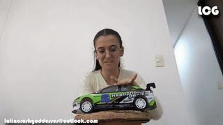 Margarita Feels Good Destroying Weak Car