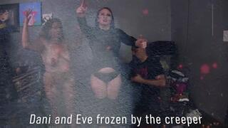 Dani and Eve get Frozen by Creeper 3