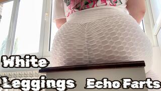 White Leggings Echo Farts