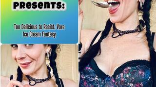 Too Delicious To Resist: Vore Ice Cream Fantasy