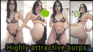 Highly attractive burps!