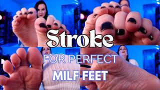 Stroke For Perfect Milf Feet - MP4