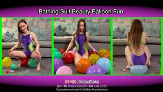 Bathing Suit Beauty Balloon Fun