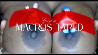 Macro Men Mall Experience While Taped To Boobs