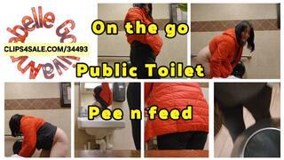SUPER EASTER EGG pop up On The Go - PUBLIC TOILET Pee N Feed