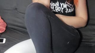 Smoking in sweatpants and socks - 1st of the day