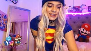 Do you like blue? or do you like me?