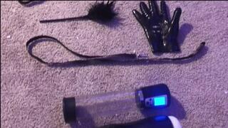 Erotic BDSM massage for sub after a hard beating