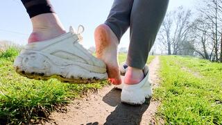 Lissy’s Dirty Barefoot Tease