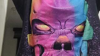 Brushing teeth topless