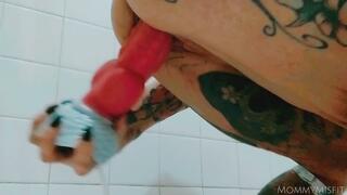 Doggystyle Creampie with MommyMisfit