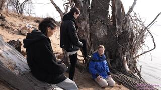 SARAH and VICTORIA - She is just a toy in their hands! (4K)