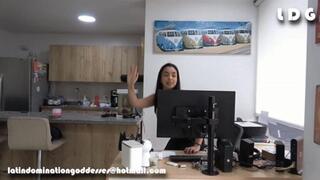 Janet Biting Back Of Hands Of Cheater Slave