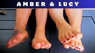 Foot Party 1: Worship Our Sweaty Gym Feet - Amber & Lucy - 163 - Smelly Stinky Dirty Feet Foot Barefoot Barefeet Play Lick Suck Fetish