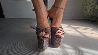 AFQ A lesson in Foot and Heels Domination by Goddess Milah