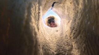 Giantess' Sweaty Slipper Punishment 360VR