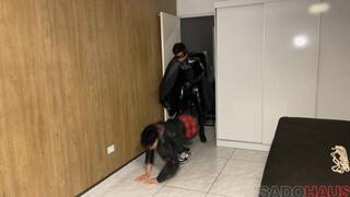 Superhero Versus The Facesitting Villain