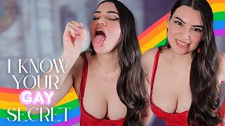 I Know Your Gay Secret - Cock Sucker Humiliation with Countess Wednesday - Bisexual Encouragement, Make Me Bi, Mind Fuck, Verbal Humiliation MP4 1080p