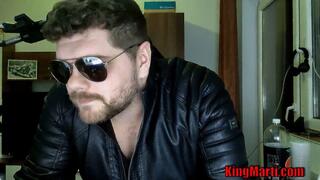 KingMarti: Leather Birthday Dance 50 Minute Live Stream Recording
