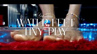 Bath Time Sinking Time - Mountain Giantess Feet Play ONE