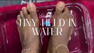 Tiny Held Down In Water By Giant Feet TWO