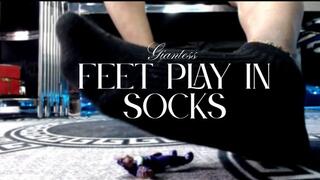 Macros Trampled In Socks And Cracked Feet