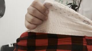 Changing a dirty deuce dia diaper with lots of farting April 26 2025