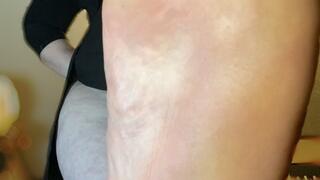 As a Gentle Giantess Made Tiny Worship My Big Stinky Feet After Smelly Sock Removal: by Bella Blast