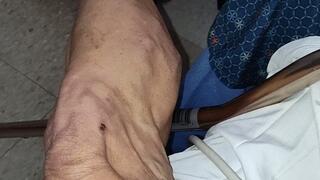 Visiting Mister in the hospital