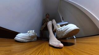 4K LILI Giant Stinky Foot Stockings rule 360VR GOPRO