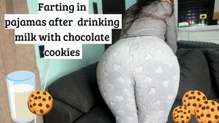 Lactose breakfast = stinky farts