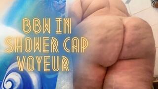 BBW in Shower Cap Voyeur 1080p